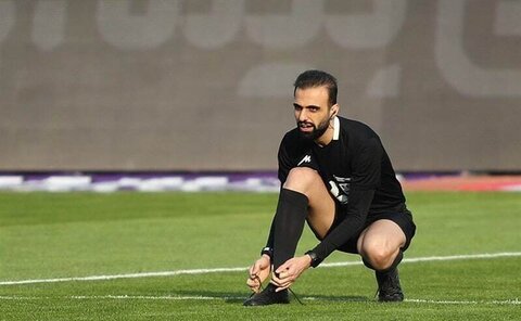 قضاوت داور و کمک داور ایرانی در گروه C انتخابی جام ملت های زیر ۲۳ سال آسیا