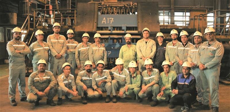 افزایش عمر بهینه سِگمِنت ماشین‌های ۱ و ۲ ریخته‌گری شرکت فولاد و نورد سبا