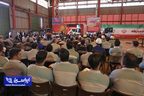 گزارش تصویری آیین افتتاح واحد فولادسازی سفیددشت