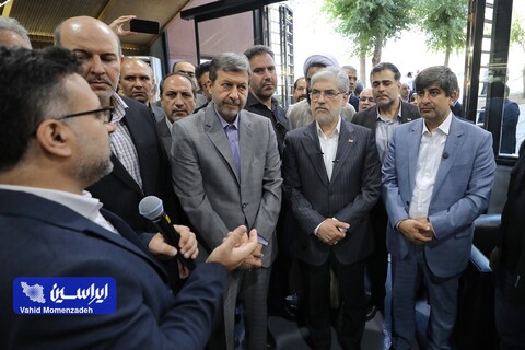 بازدید وزیر علوم از مرکز نوآوری فولاد مبارکه در دانشگاه صنعتی اصفهان