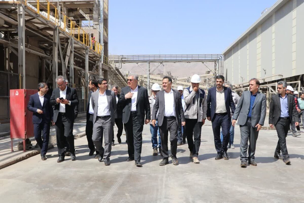 معدن مهدی‌آباد یزد پیشران صادرات و ارزآوری کشور