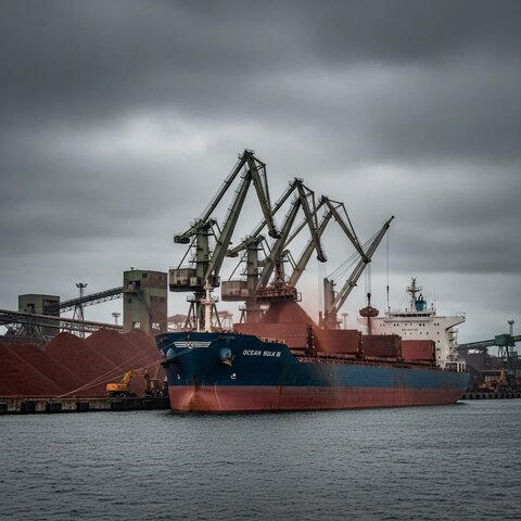 ضربه سنگ‌آهن به سپر فولاد