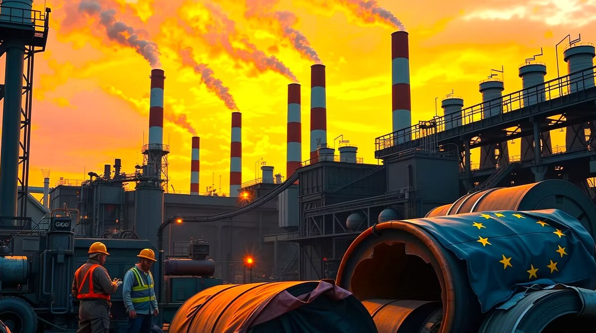 اتحادیه اروپا صادرات فولاد بریتانیا را نصف می‌کند