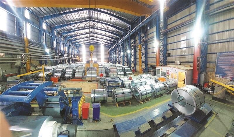 رکورد نازک‌ترین ورق گالوانیزه ایران در ورق‌خودرو