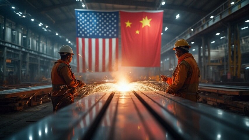 نبض فولاد جهانی در دستان چین