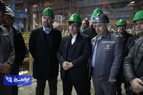 بازدید مدیرعامل گروه فولاد مبارکه از شرکت معدنی و صنعتی گل‌گهر