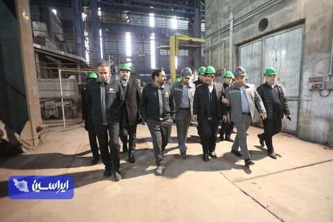 بازدید مدیرعامل گروه فولاد مبارکه از شرکت معدنی و صنعتی گل‌گهر