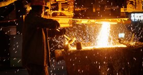 رشد تولید فولاد اسپانیا