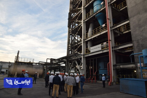 بازدید مدیرعامل گروه فولاد مبارکه از مجتمع آلومینیوم جنوب