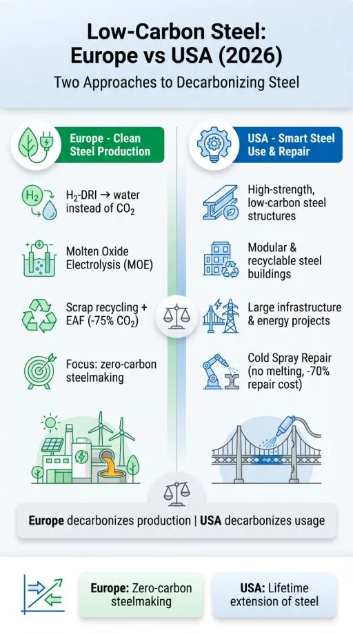 اروپا تولید میکند، آمریکا تعمیر میکند!