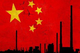 افول ستاره گاز در آسمان چین