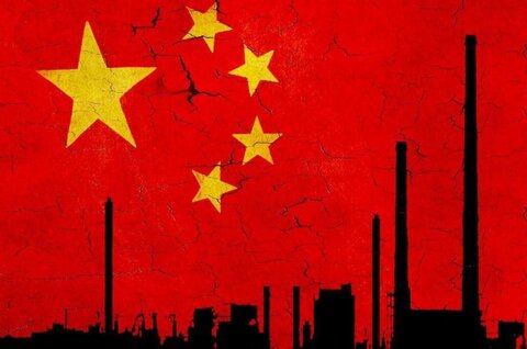 افول ستاره گاز در آسمان چین