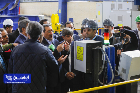 آیین افتتاح رسمی شرکت نوین الکترود اردکان