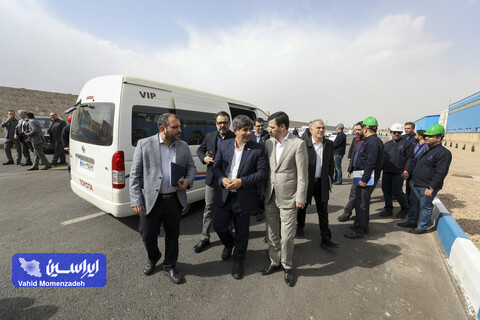 آیین افتتاح رسمی شرکت نوین الکترود اردکان