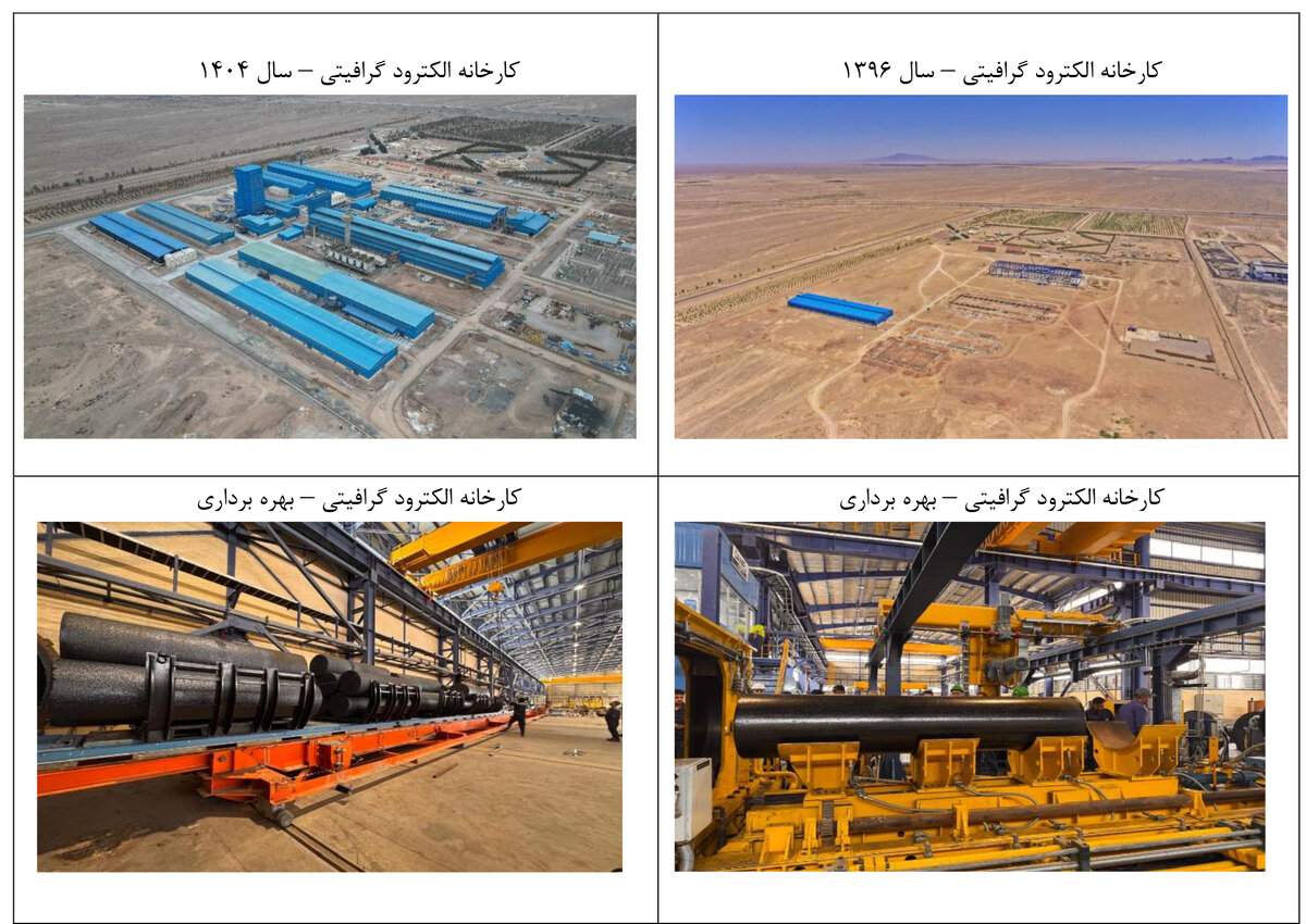 گام بلند در تولید الکترود گرافیتی