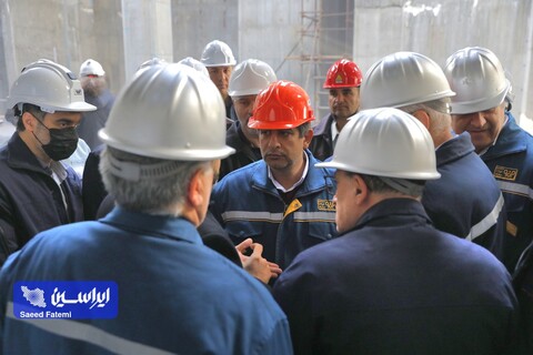 نورد گرم ۲ زیر ذره‌بین مدیرعامل فولاد مبارکه