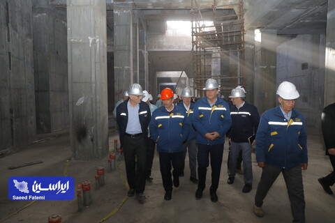 نورد گرم ۲ زیر ذره‌بین مدیرعامل فولاد مبارکه