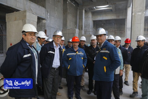 نورد گرم ۲ زیر ذره‌بین مدیرعامل فولاد مبارکه